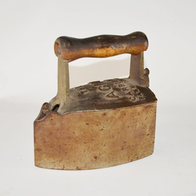 Rare Antique Acme Charcoal Iron