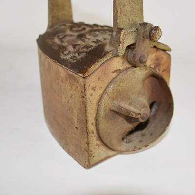 Rare Antique Acme Charcoal Iron