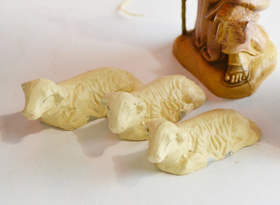 Vintage West Germany Nativity Set