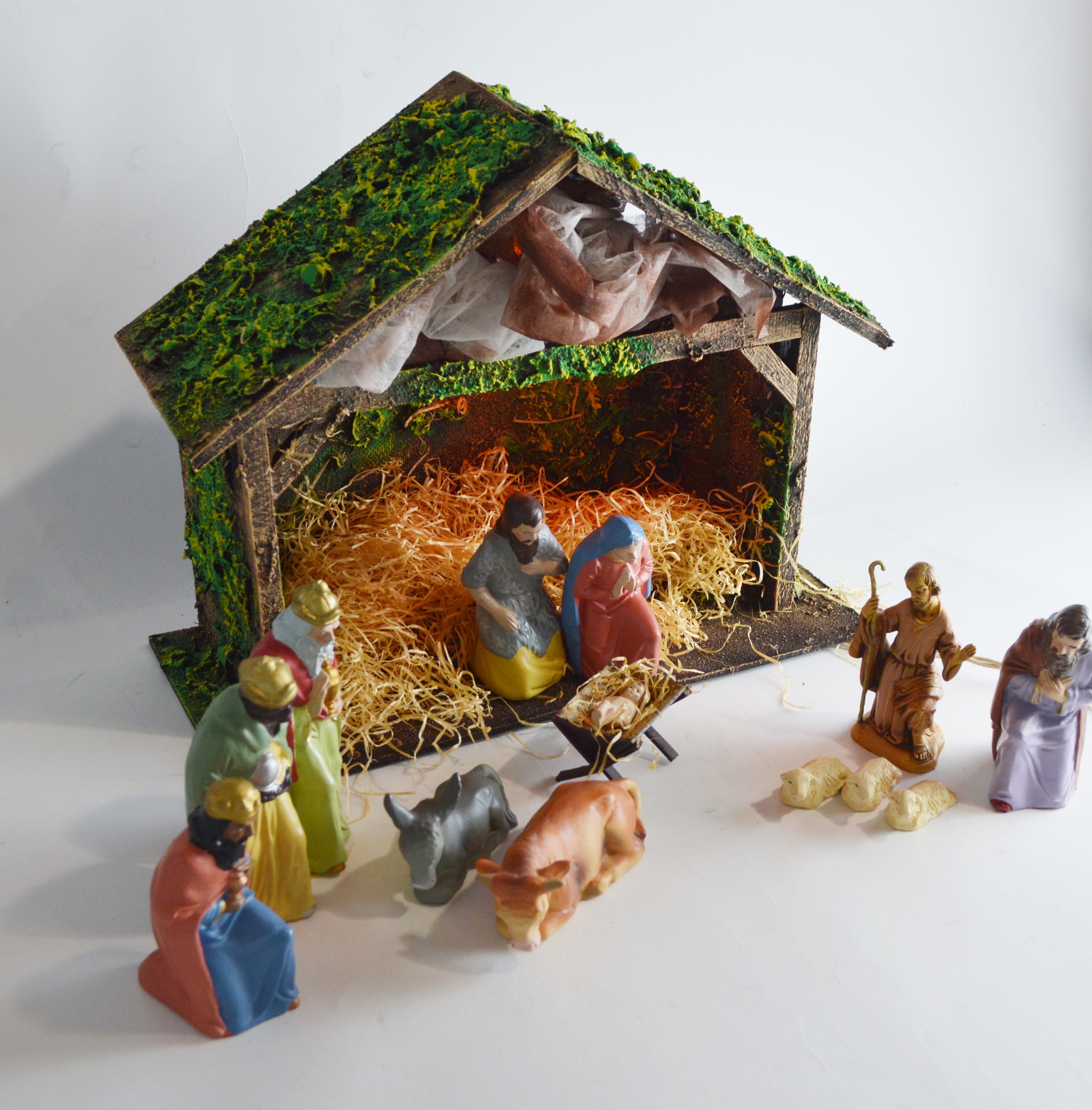 Vintage West Germany Nativity Set