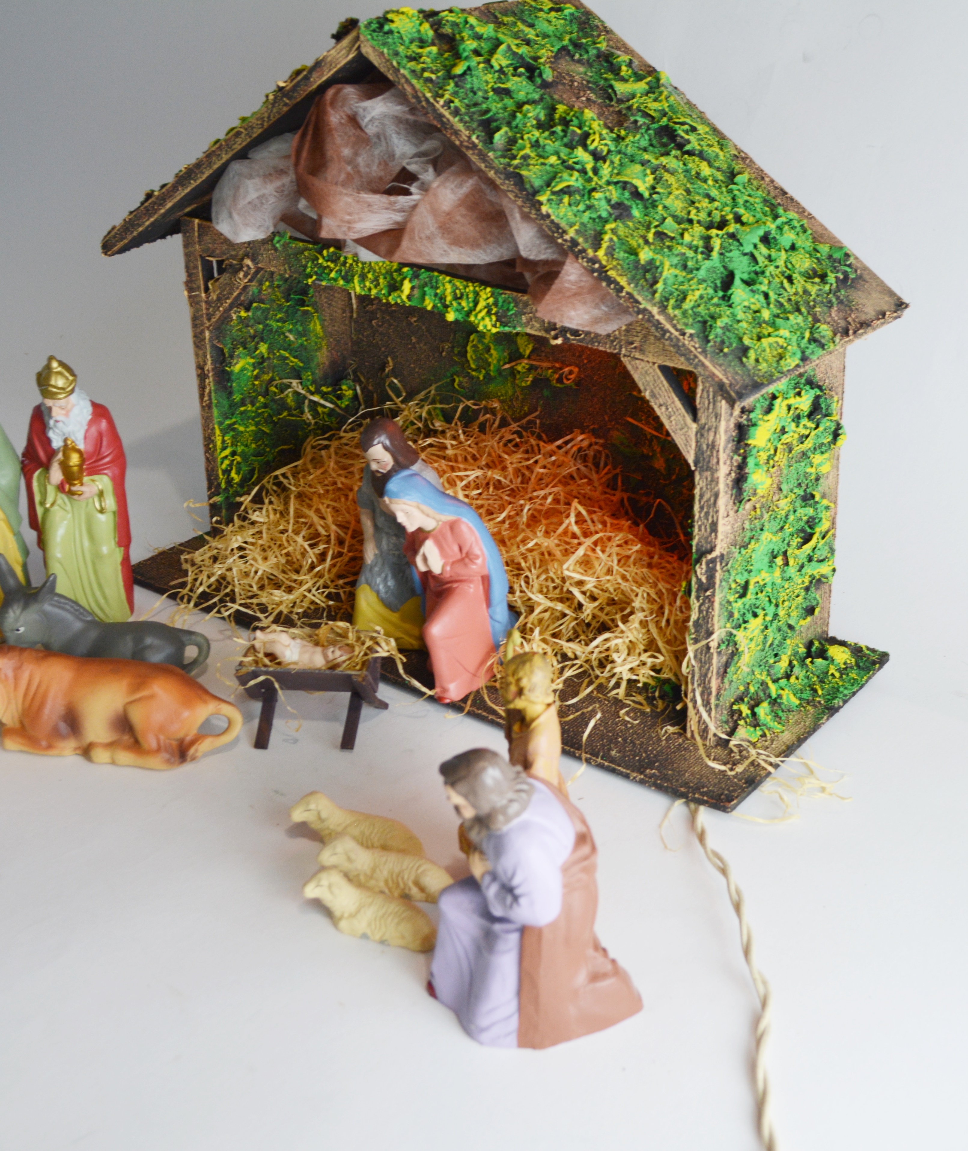 Vintage West Germany Nativity Set