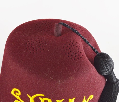 Two Syrian Shrine Caps