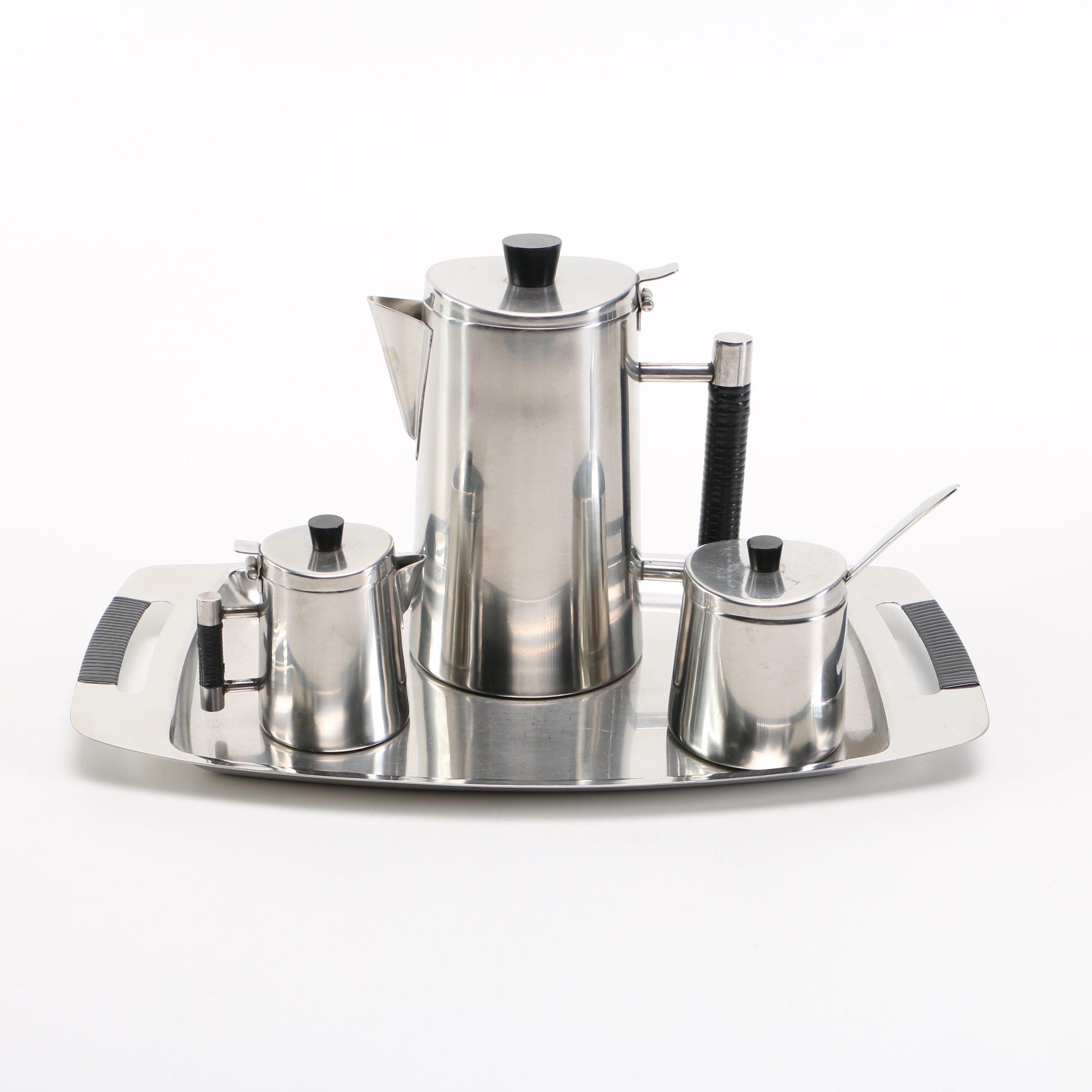 Oneida Stainless Steel Coffee Set