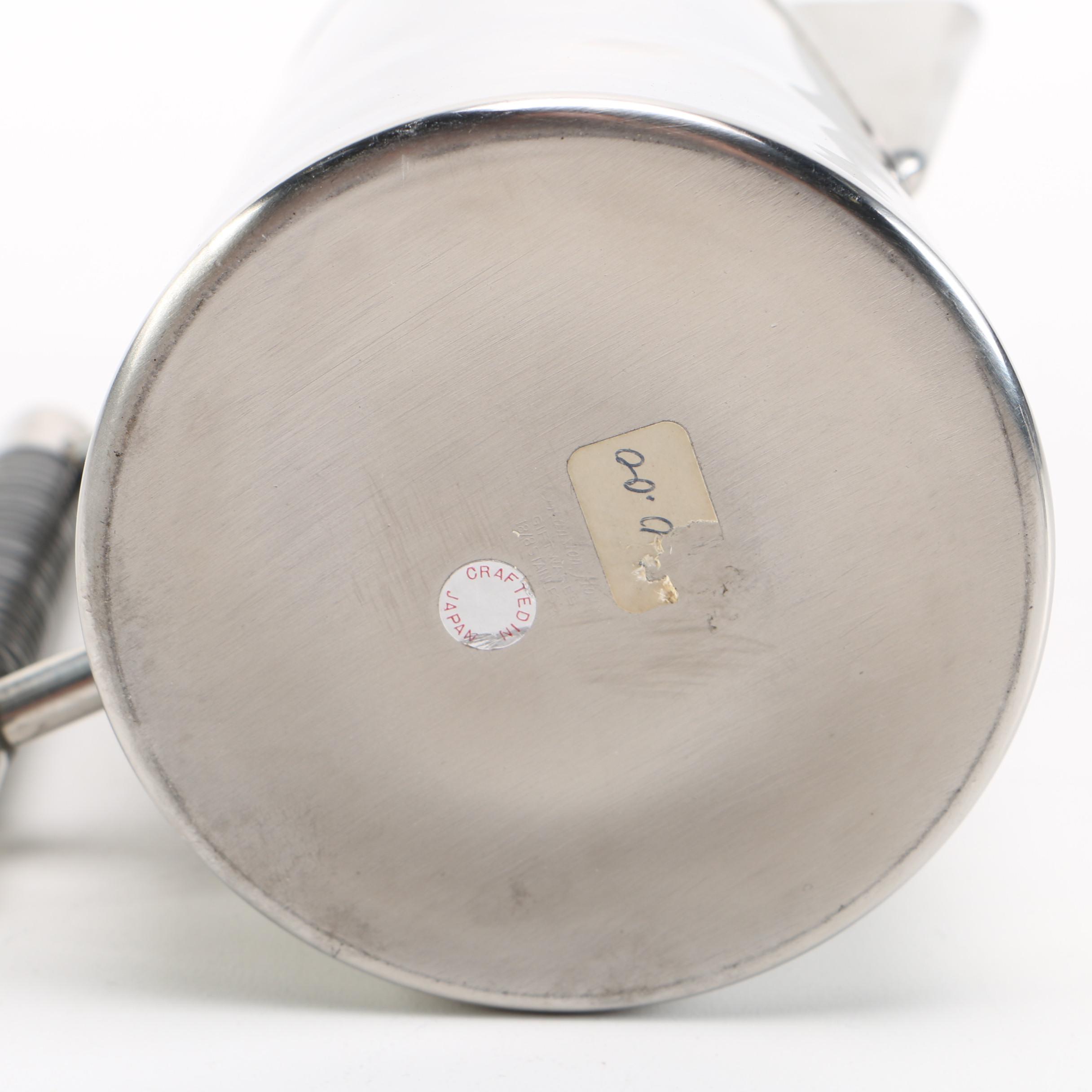 Oneida Stainless Steel Coffee Set