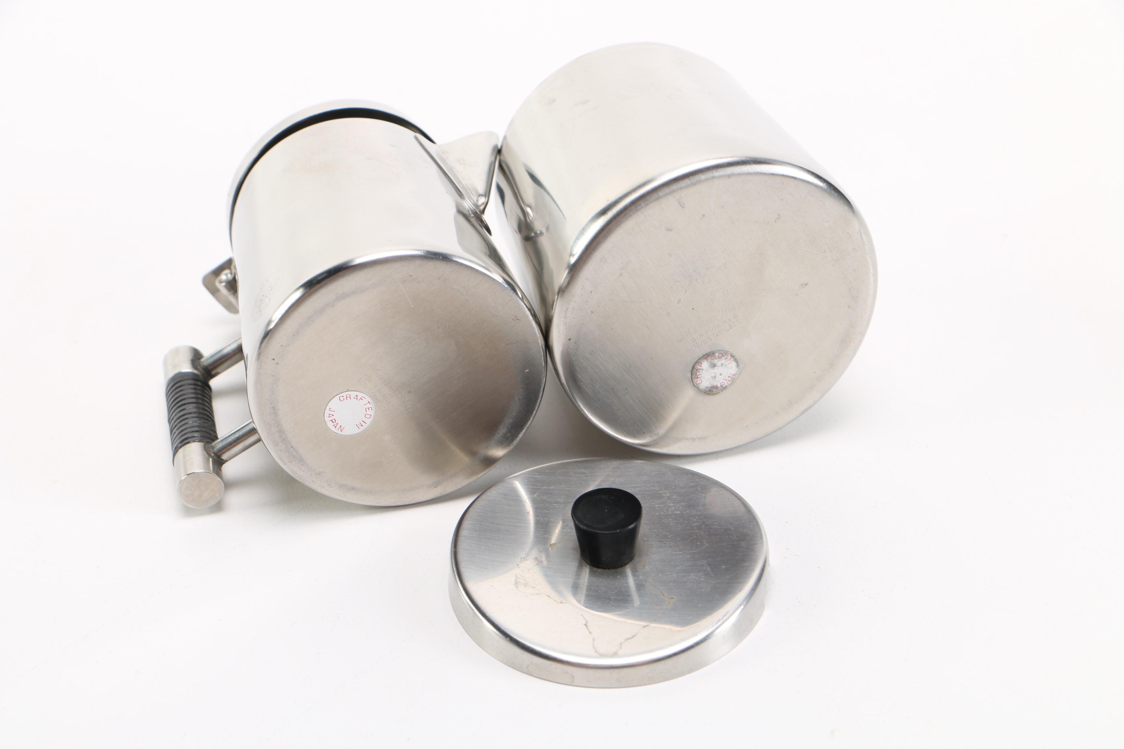 Oneida Stainless Steel Coffee Set