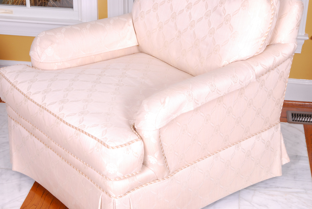 Cream Tone Accent Chair by Highland House