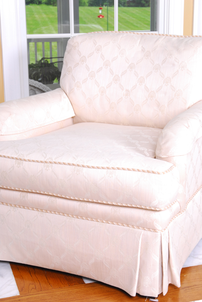 Cream Tone Accent Chair by Highland House