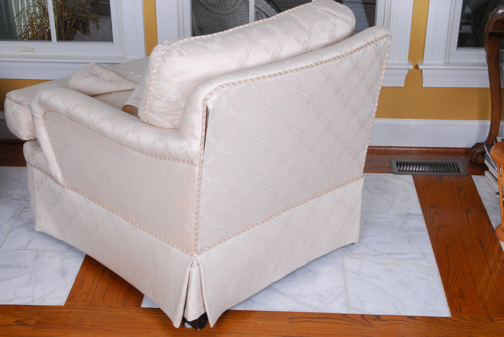 Cream Tone Accent Chair by Highland House