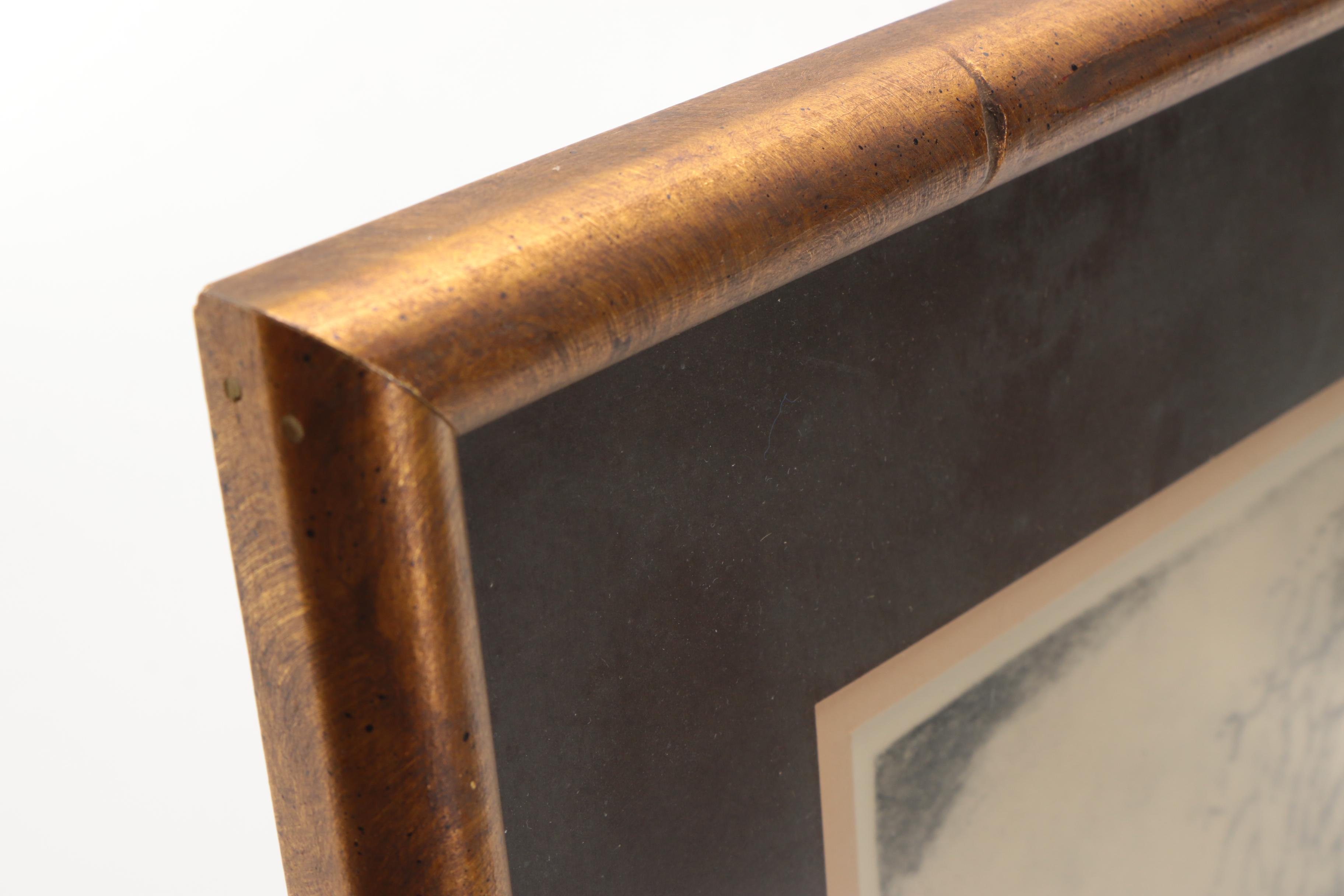 Two Black-and-White Prints after Paul Sawyier and Caroline Williams