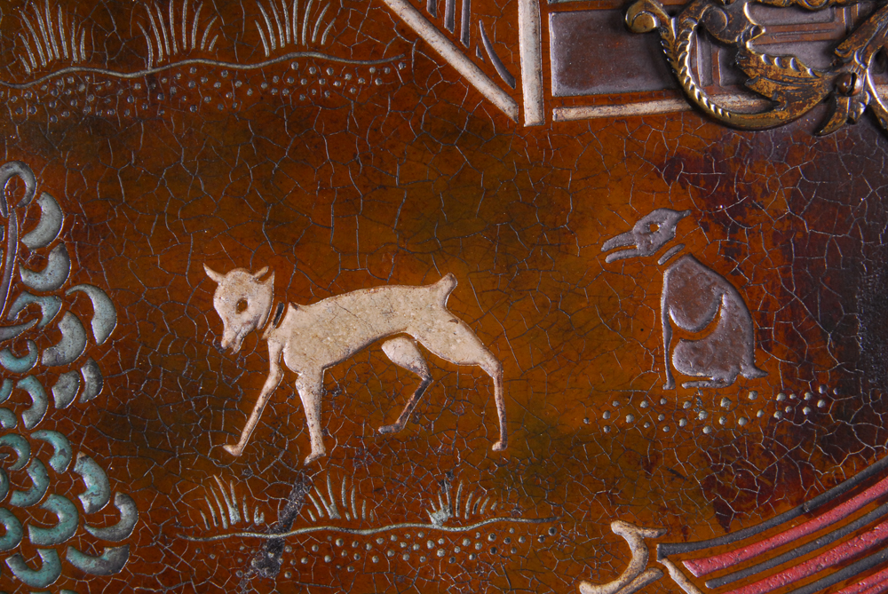 Chinoiserie Mahogany Cabinet