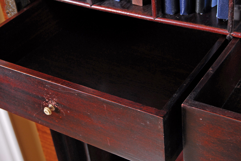 Chinoiserie Mahogany Cabinet