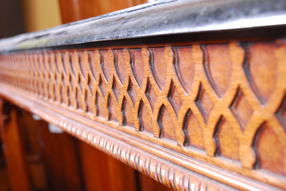 Maitland-Smith Marble Top Console Table