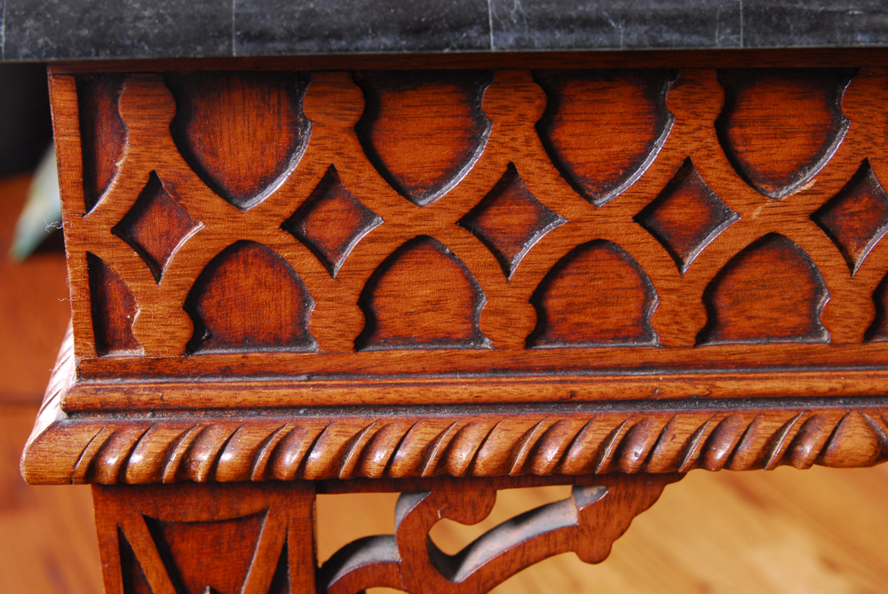 Maitland-Smith Marble Top Console Table