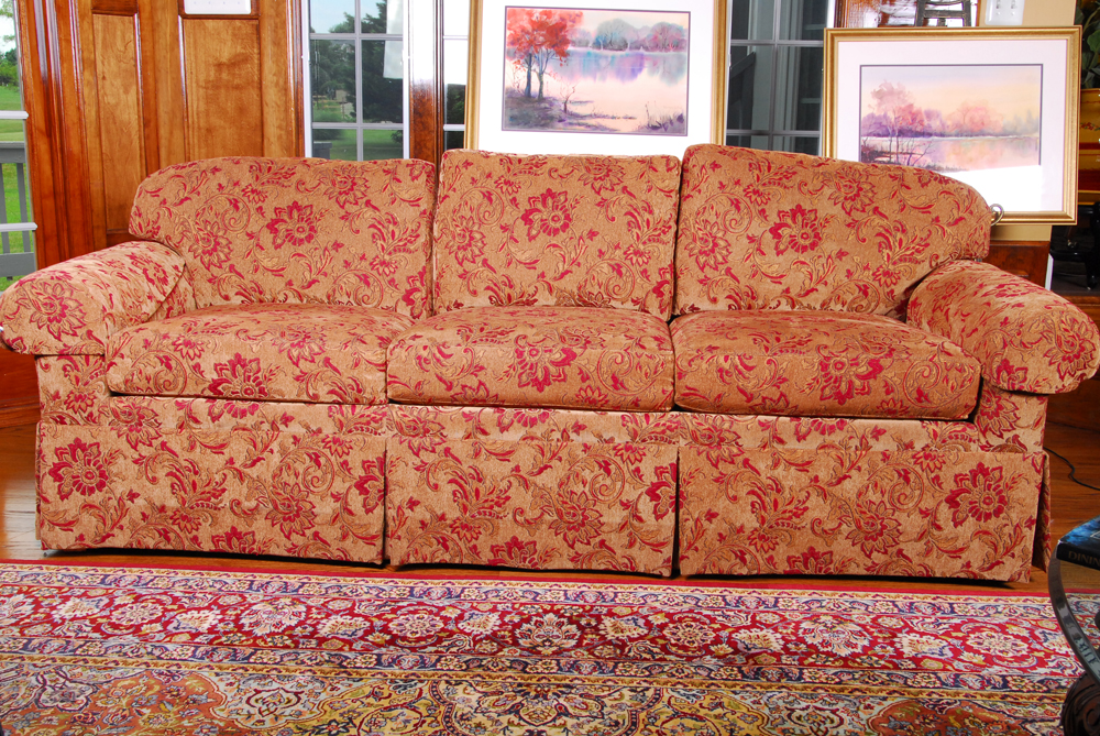Contemporary Three-Seat Sofa