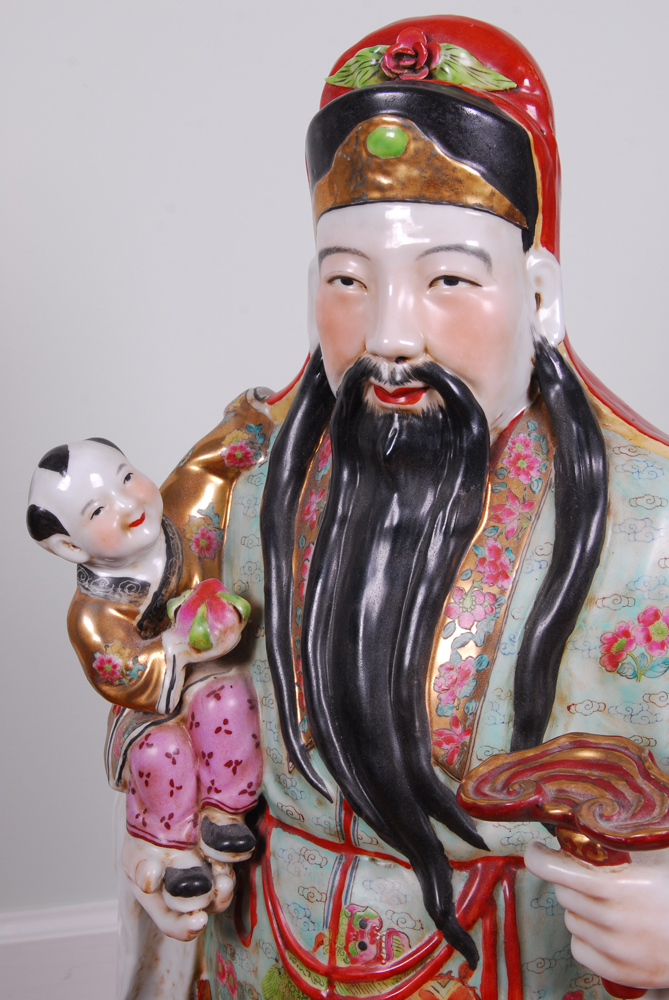 Chinese Emperor Sculpture