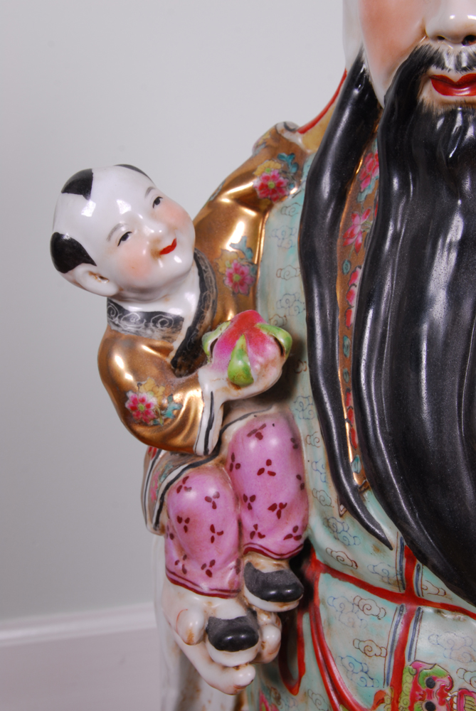 Chinese Emperor Sculpture