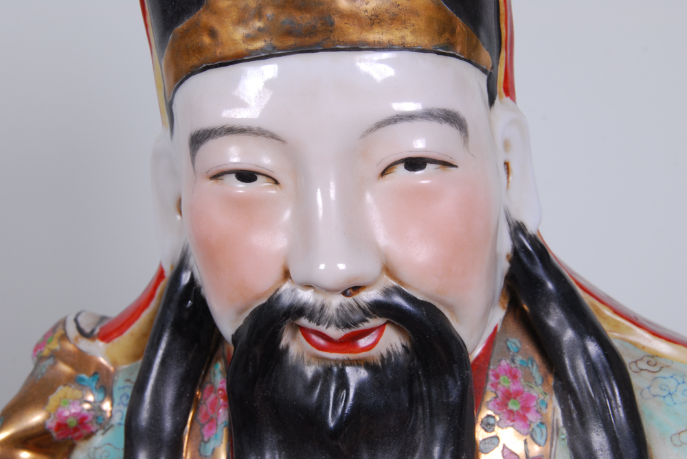 Chinese Emperor Sculpture