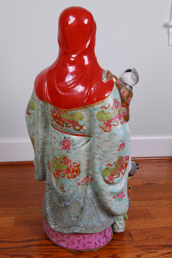 Chinese Emperor Sculpture