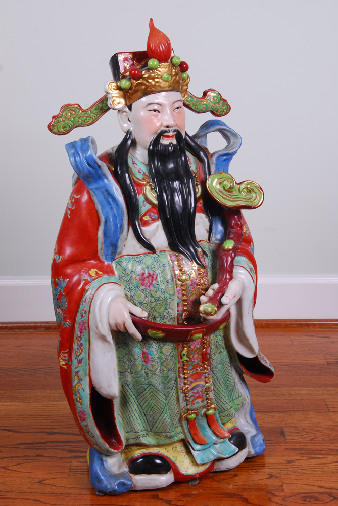 Chinese Emperor Sculpture