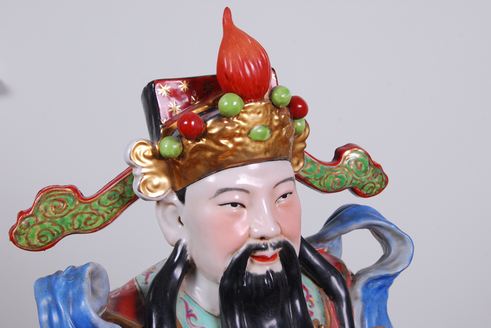Chinese Emperor Sculpture