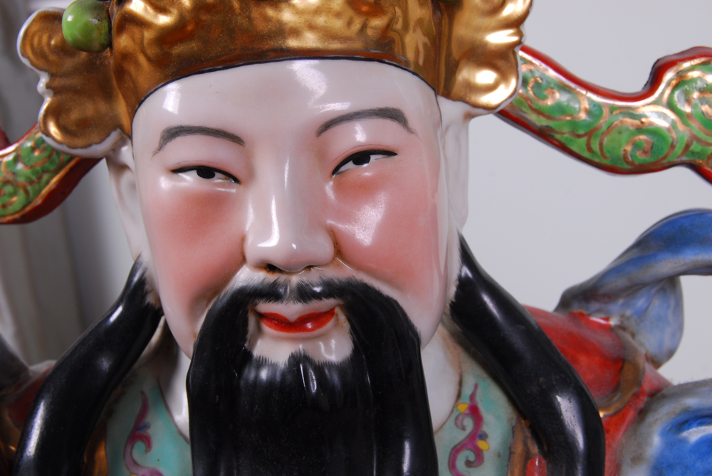 Chinese Emperor Sculpture
