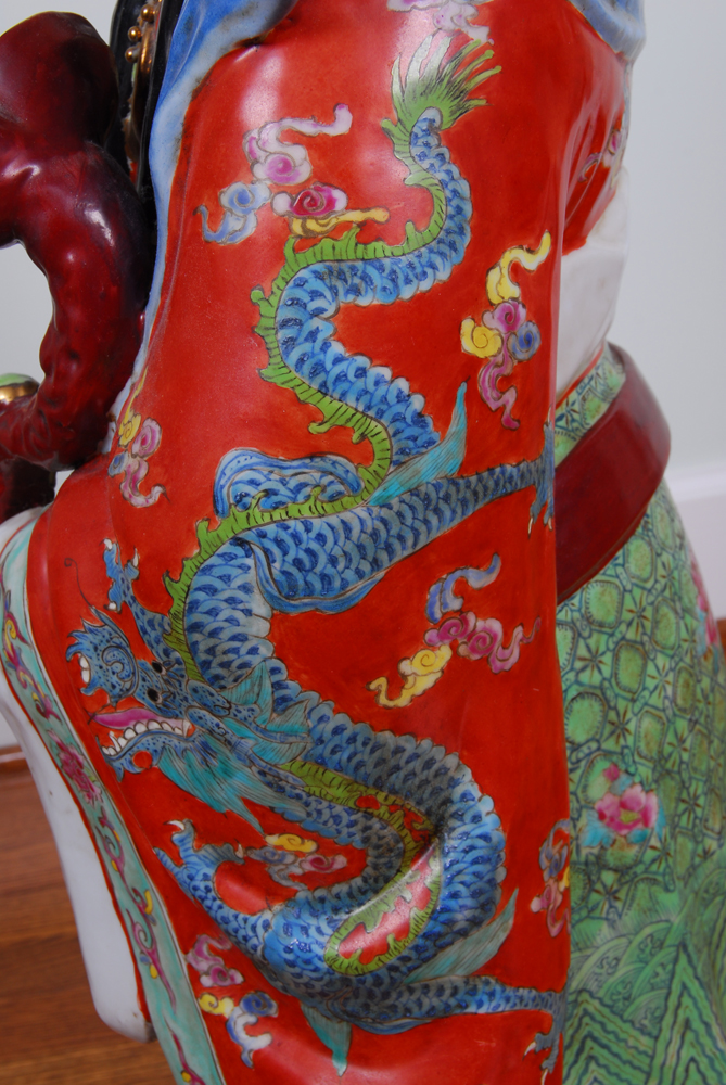 Chinese Emperor Sculpture