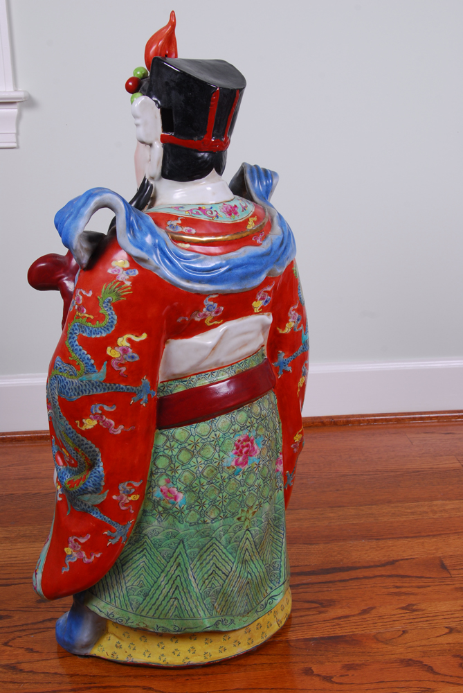 Chinese Emperor Sculpture