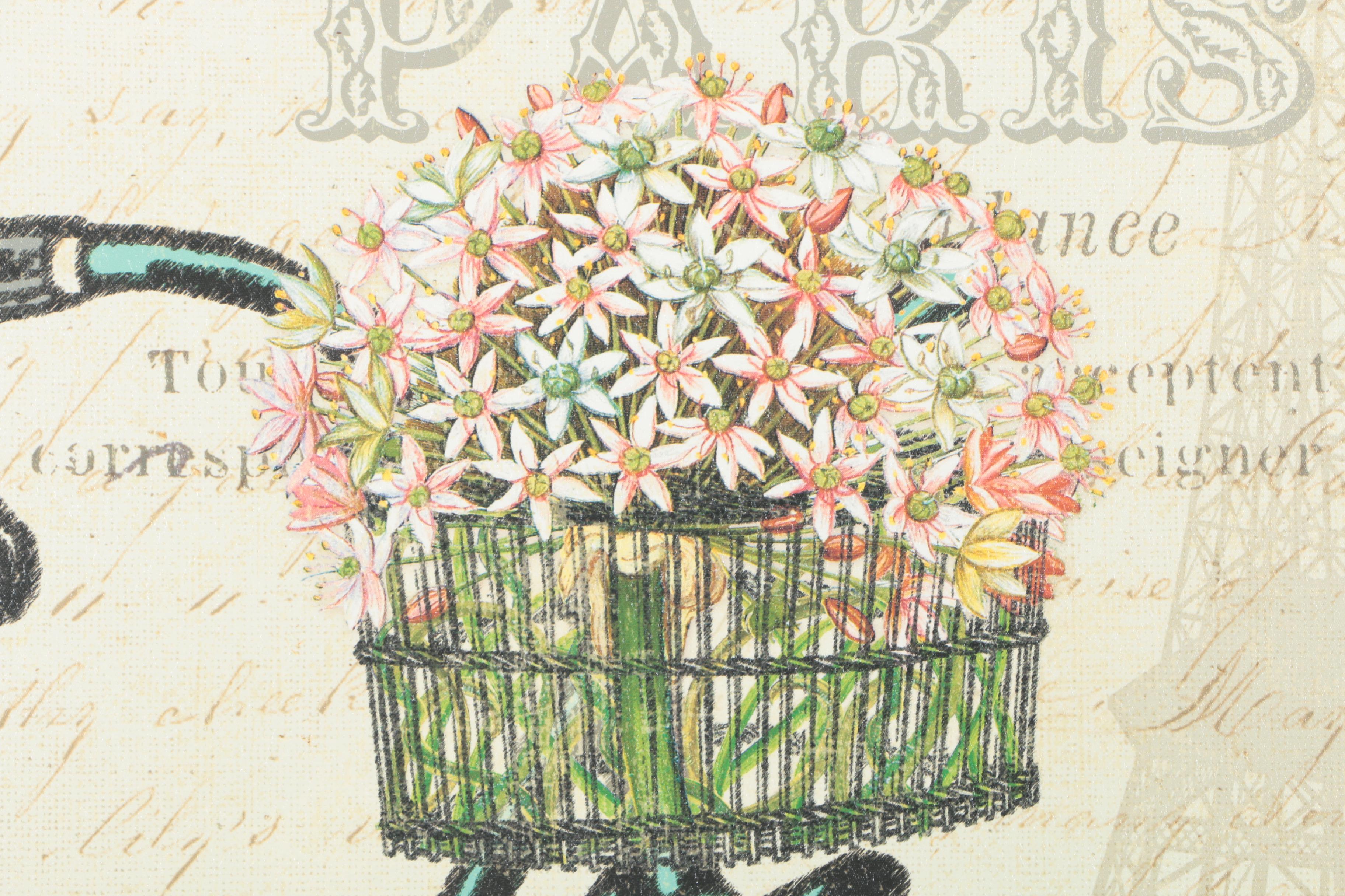 Giclée Print on Stretched Canvas "Carte Postale"