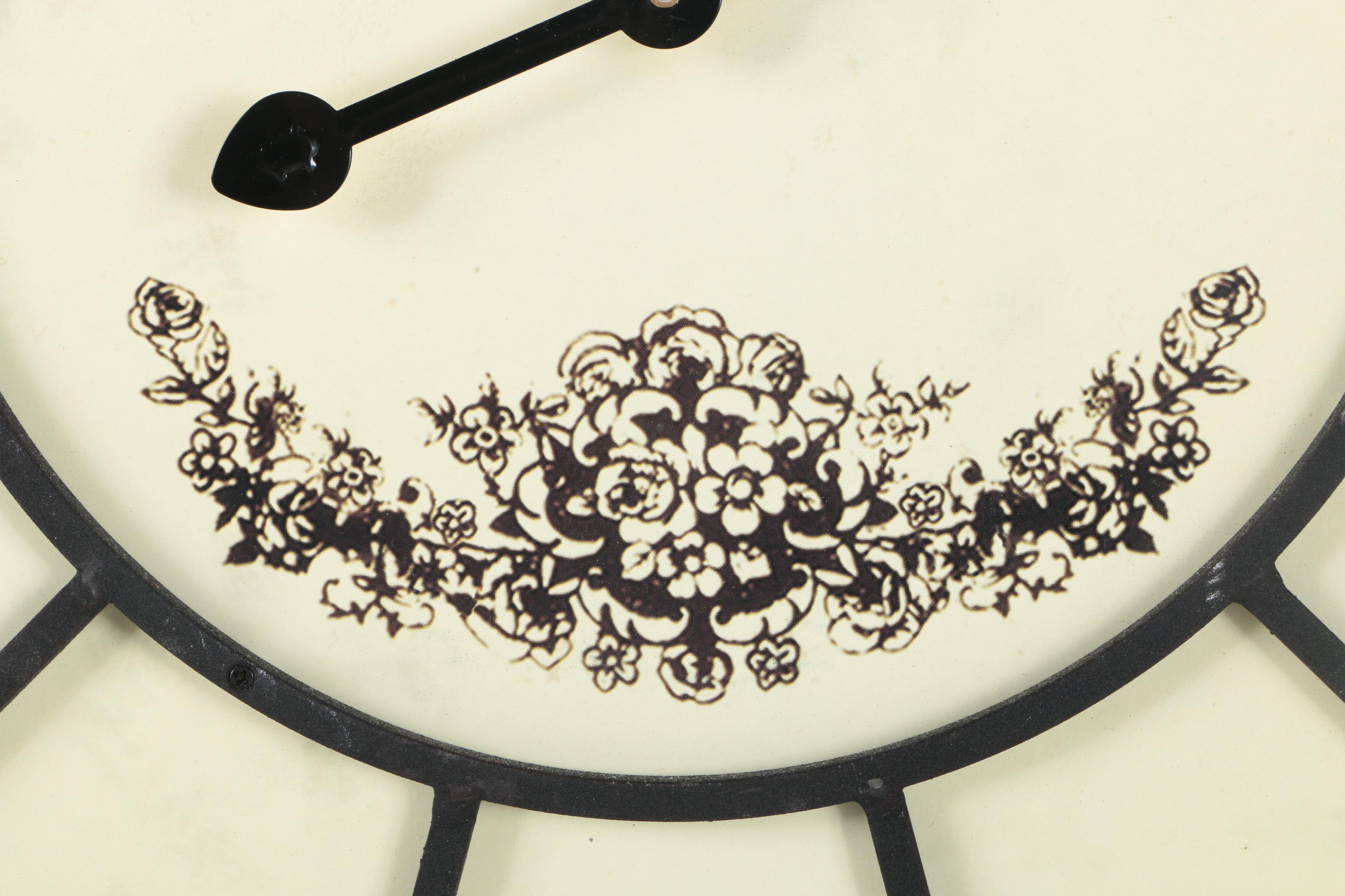 Two Oversized Analog Wall Clocks