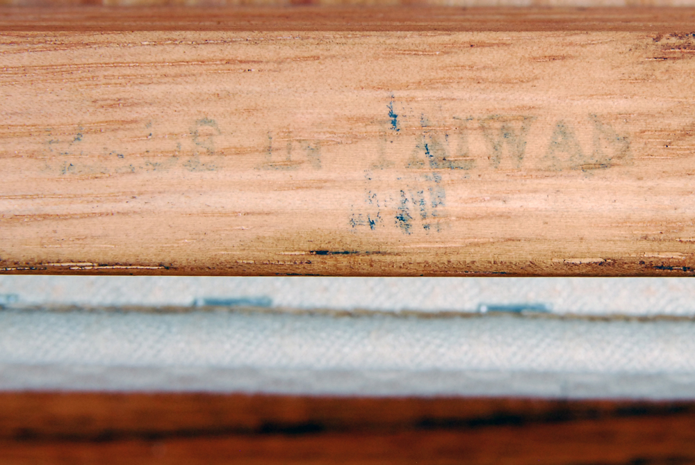 Set of Four Wooden White-padded Chippendale Style Chairs