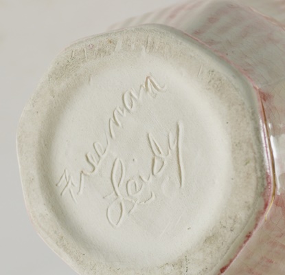 Antique Freeman-Leidy Ceramic Vessel