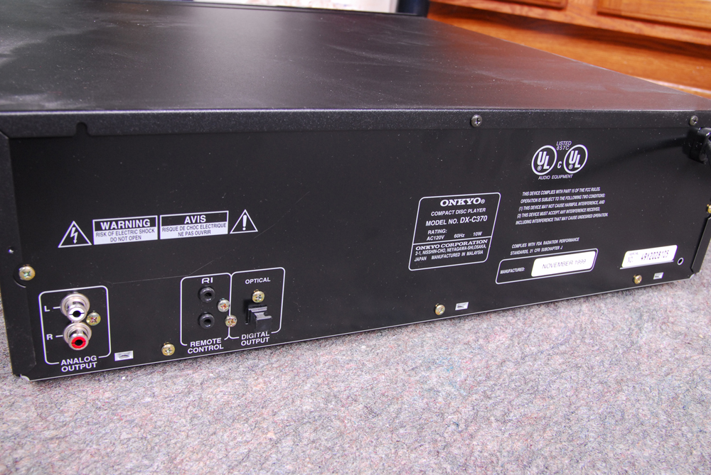 Onkyo Stereo Equipment With JBL Speakers