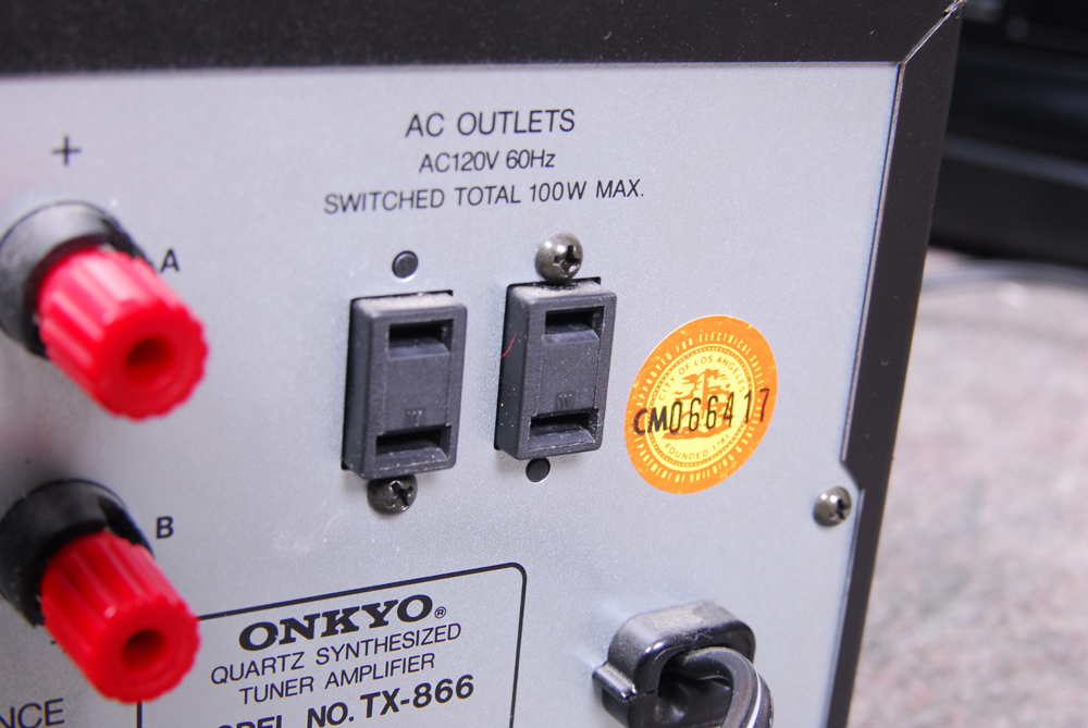 Onkyo Stereo Equipment With JBL Speakers