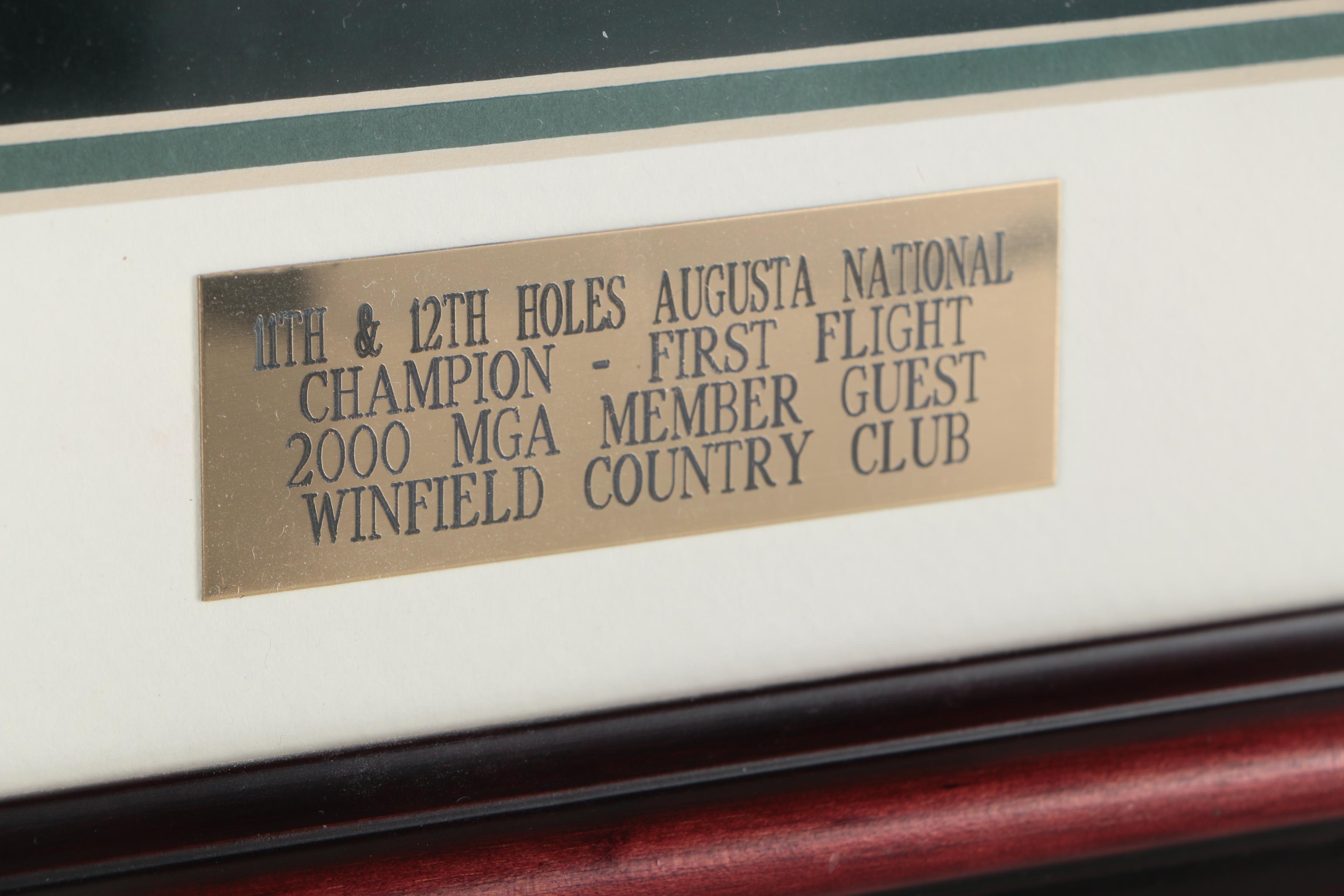 Ron Watts Color Photograph of Augusta National Golf Club