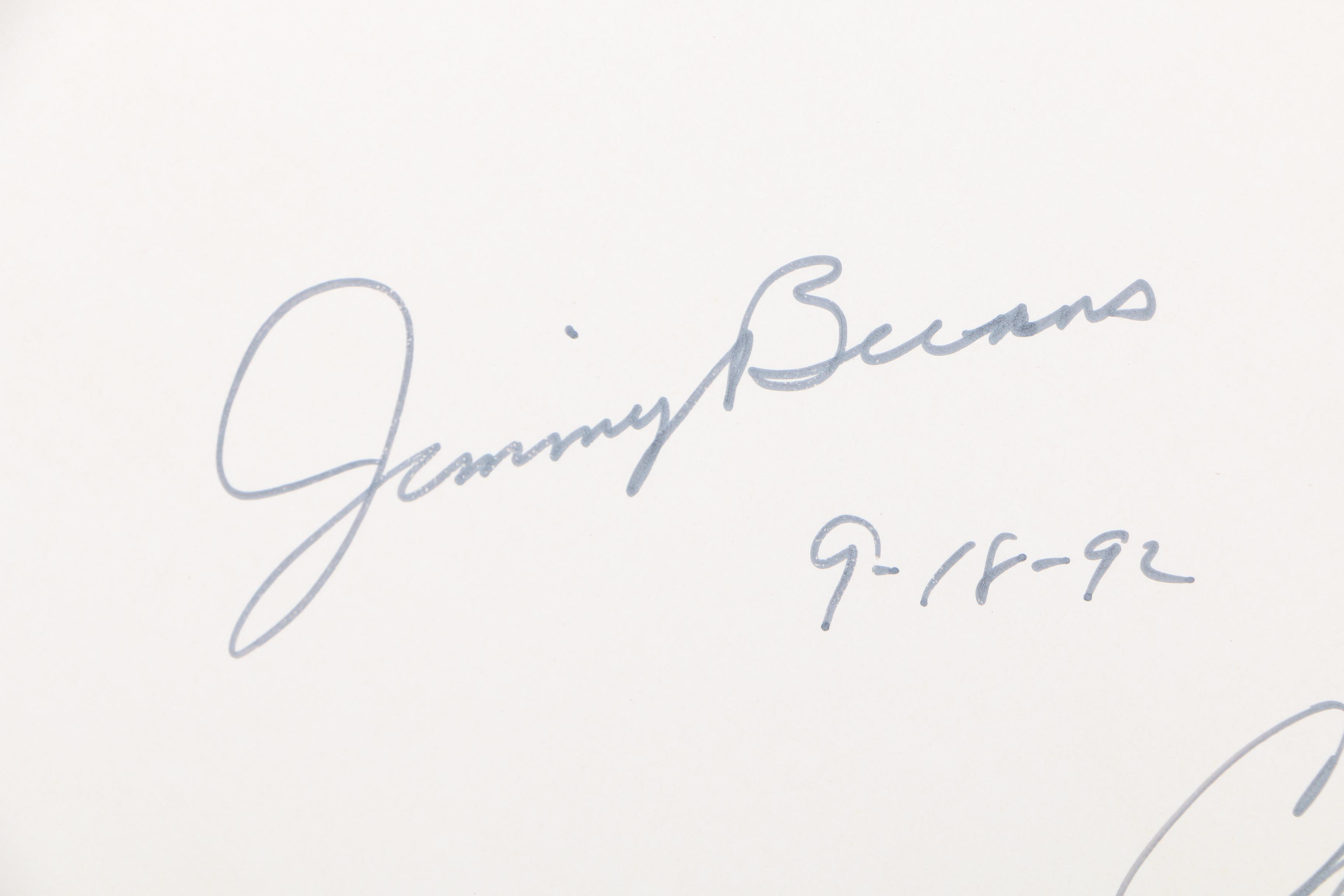 Technical Drawing of 20th-Century Boeing Airplane Designs "75 Years"