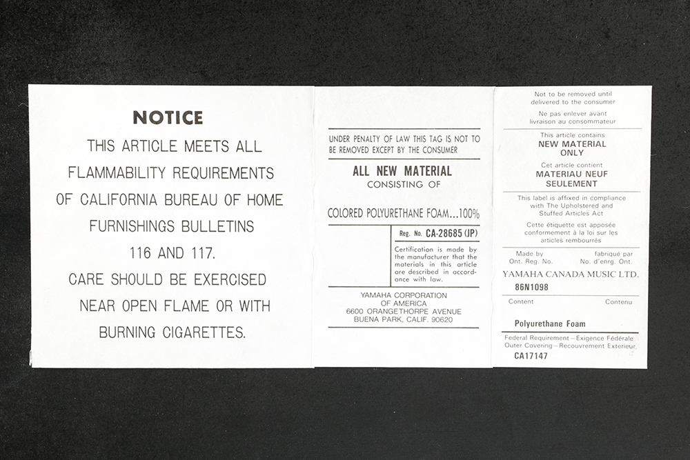 1992 Yamaha C5 Grand Piano With Bench