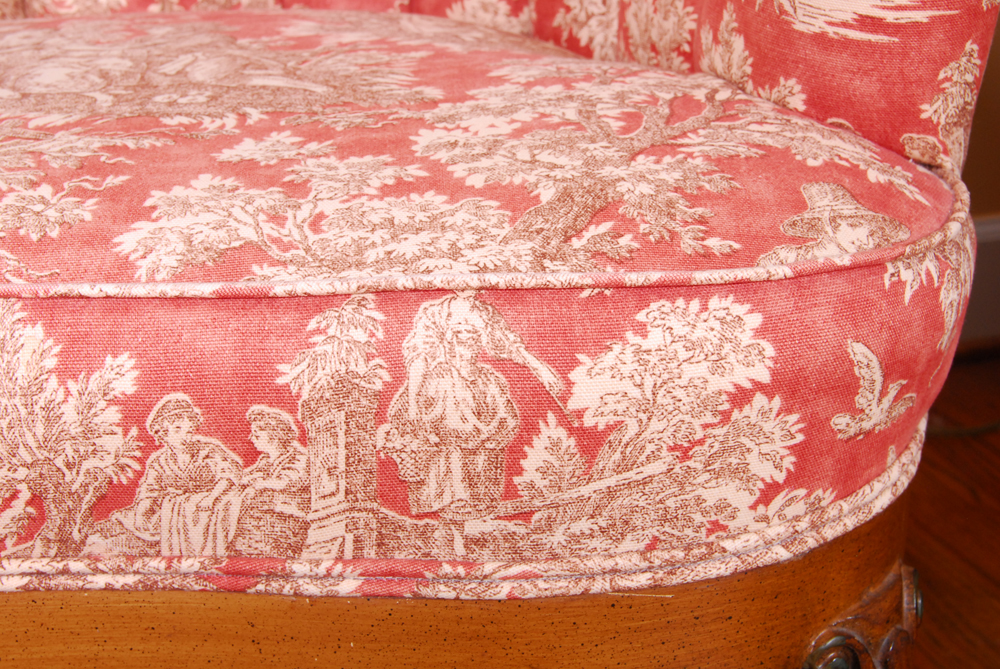 Louis XV Style Parlor Chair