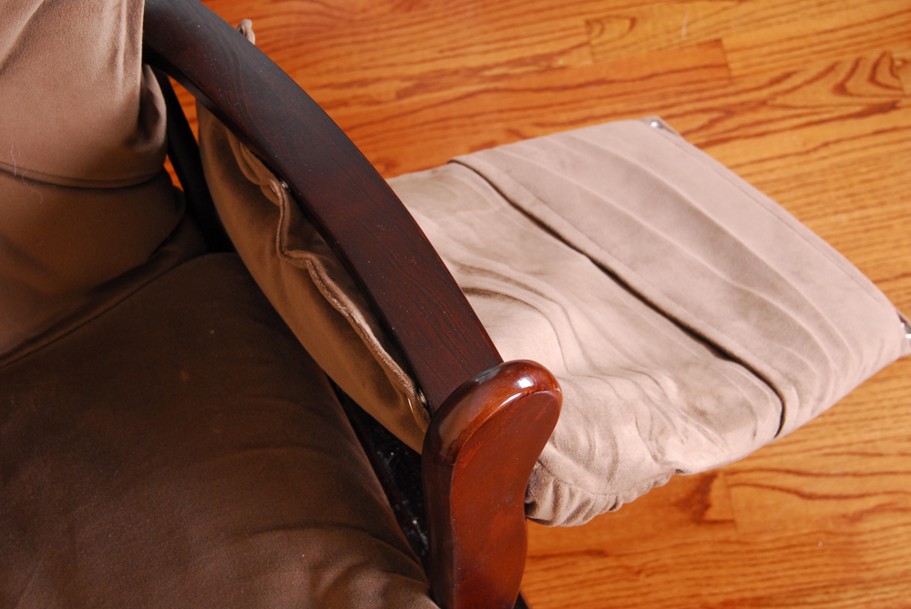 Shermag Glider and Ottoman