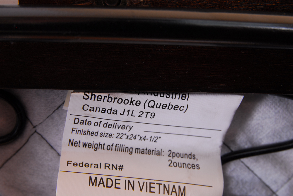 Shermag Glider and Ottoman