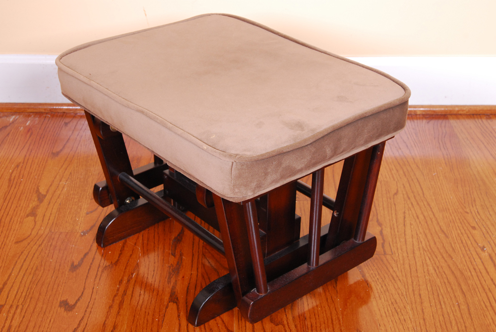 Shermag Glider and Ottoman