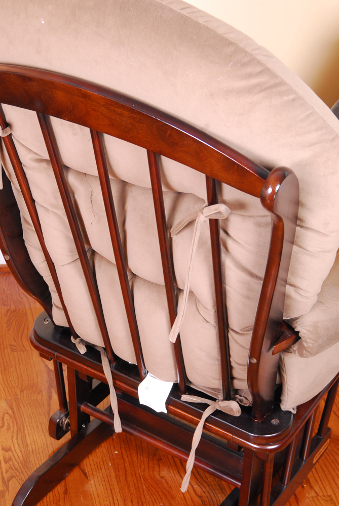 Shermag Glider and Ottoman