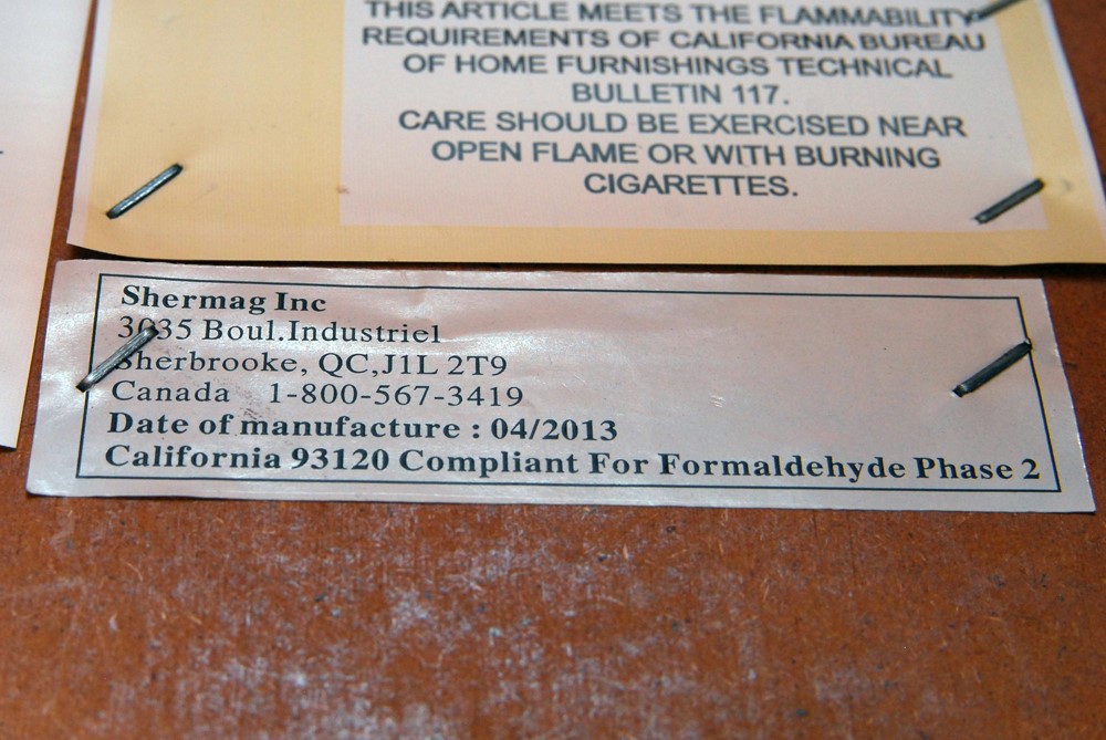 Shermag Glider and Ottoman