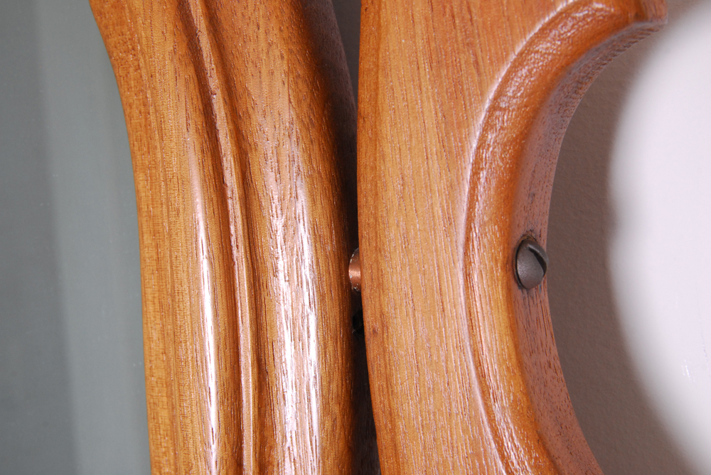 Refinished Antique Cherry Chest of Drawer and Mirror