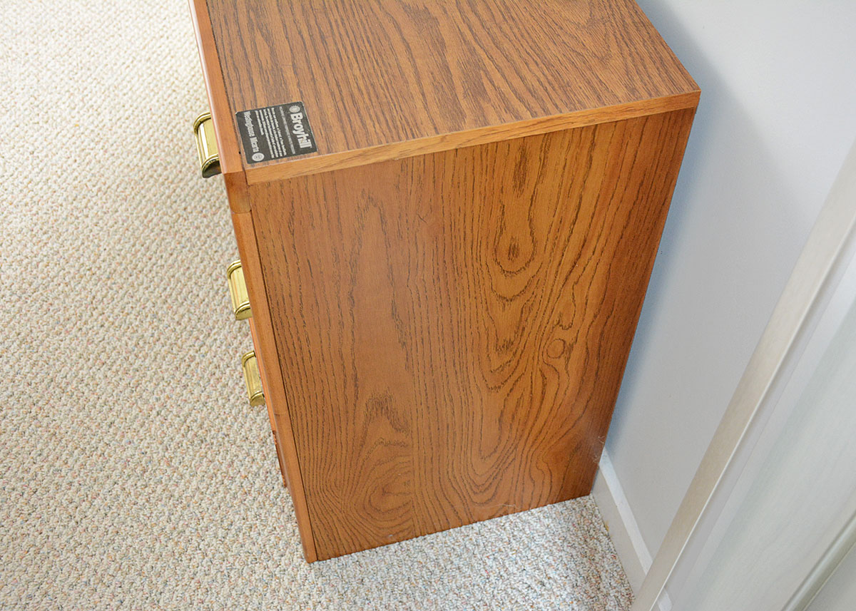 Oak Laminate Desk by Broyhill