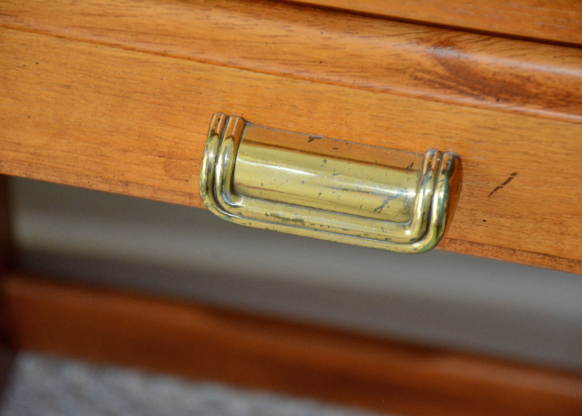 Oak Laminate Desk by Broyhill