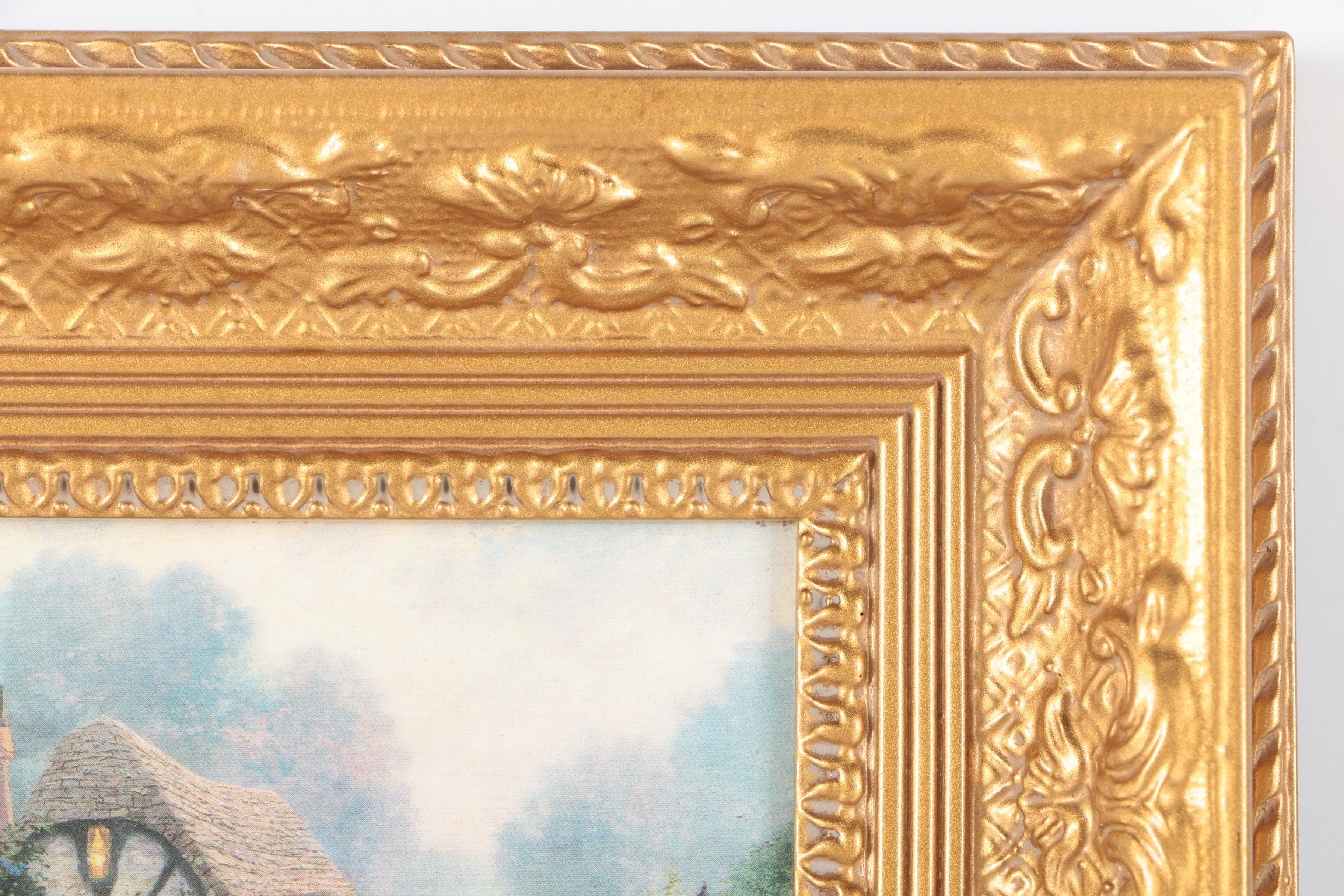 After Thomas Kinkade Offset Lithographs on Board