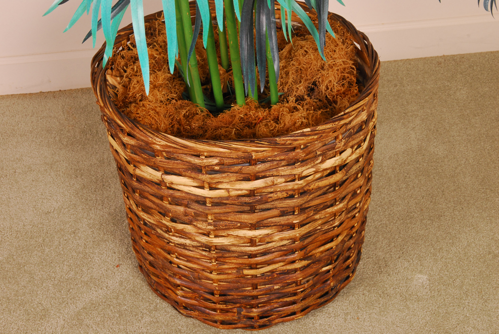 Artificial Palm Tree in Basket