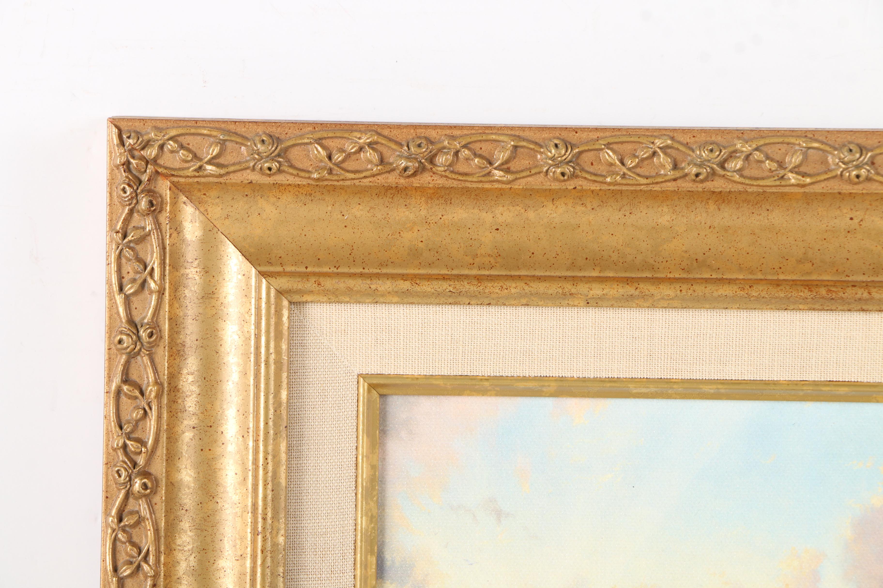 Offset Lithograph After Thomas Kinkade "The Light of Peace"