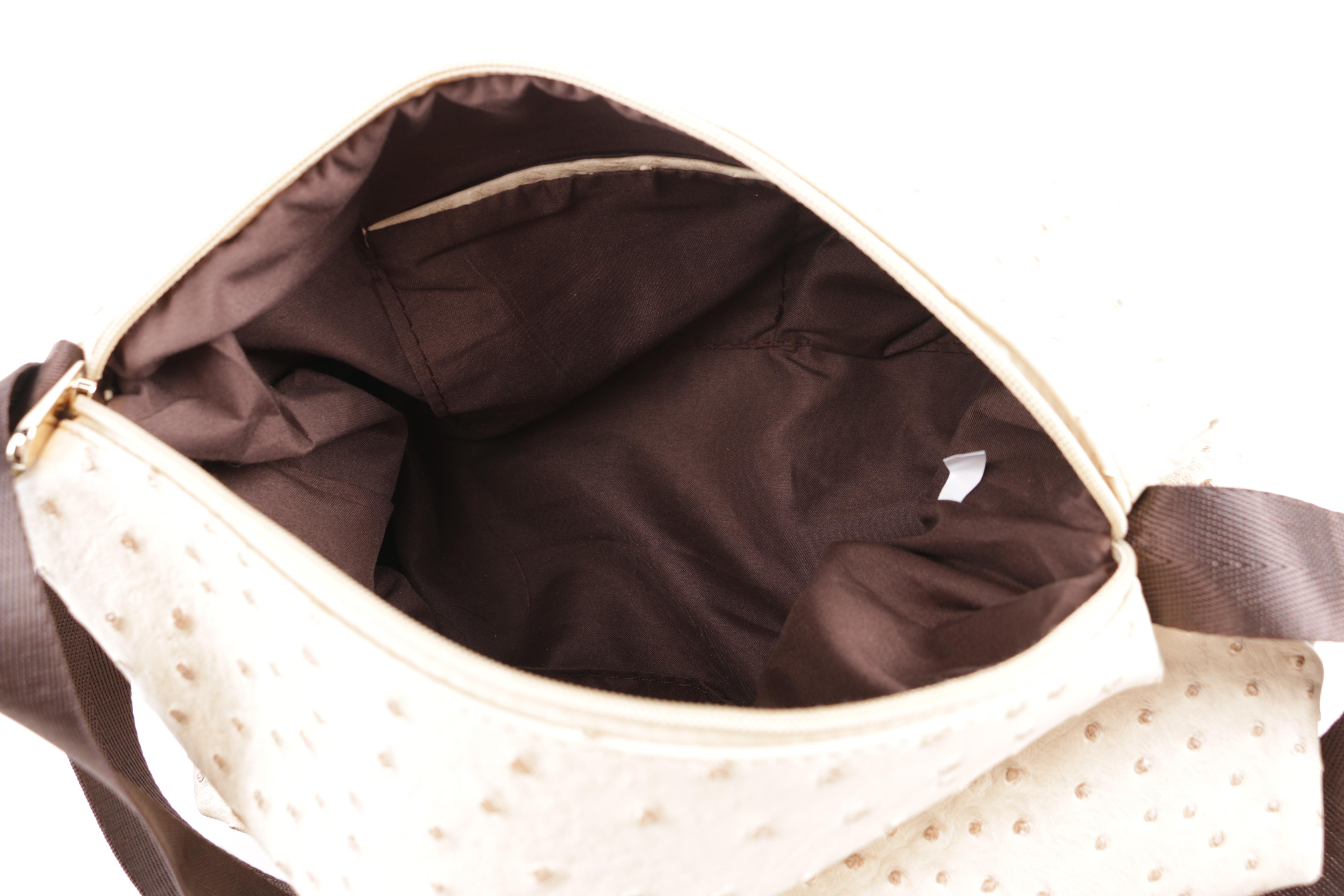 Ostrich Handbags and Clutch Wristlet