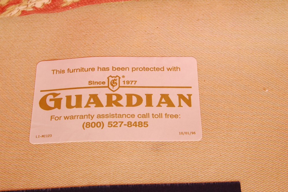 King Hickory Floral Upholstered Sofa